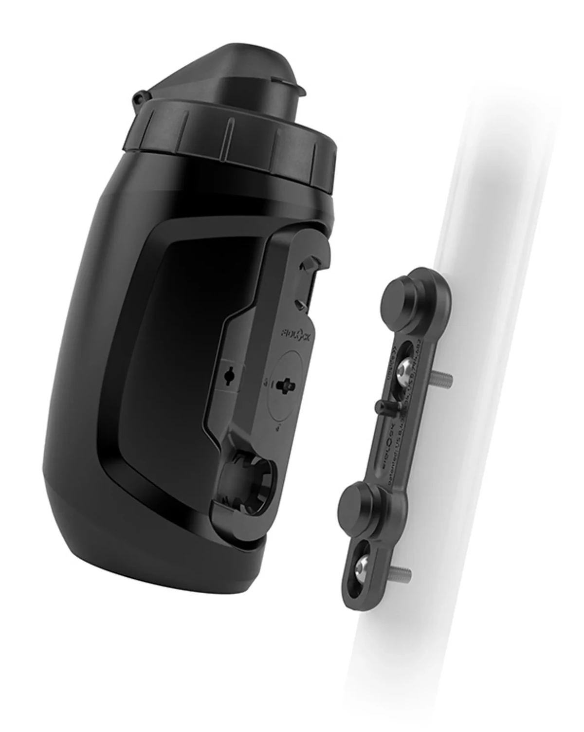 Fidlock Twist Bottle and Bike Base 450ml Solid Black